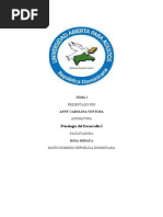 Tarea I, Tarea II, Tarea III Psicologia del desarrollo I