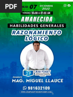 Amanecida - CLS RM 5 - 7 PM