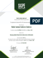 Certificado Sigpe Rafael Gutierrez