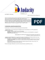 PDF Fiche Technique Audacity
