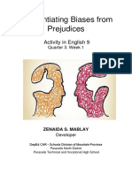 Engl.9.Q3.W1.Differentiating Bias From Prejudice