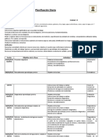 Planificación Diaria CIENCIAS N. 6°7°8°