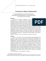 Acoso Escolar en El Ámbito Universitario