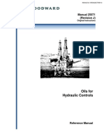 Aceites para control Hidraulico - WOODWARD Manual 25071 J