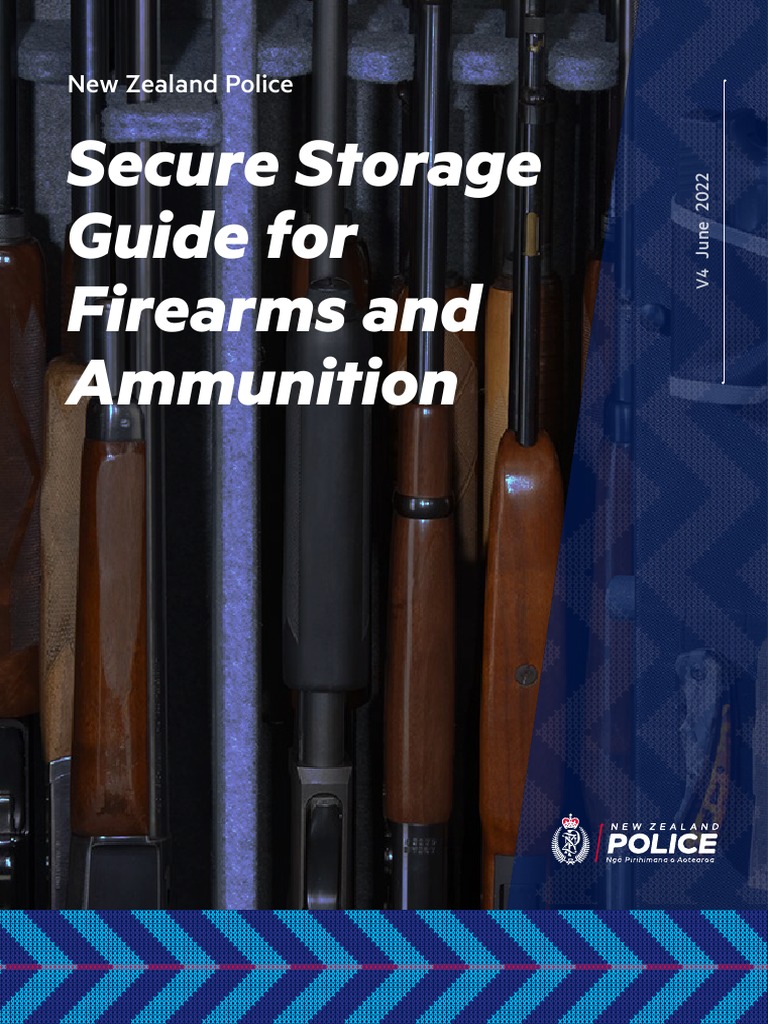 firearmssecurestorageguidance PDF Screw Firearms