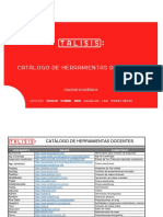 Catálogo de Herramientas Docentes