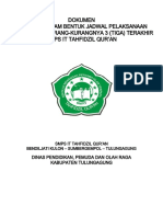 Jadwal Pelaksanaan Supervisi