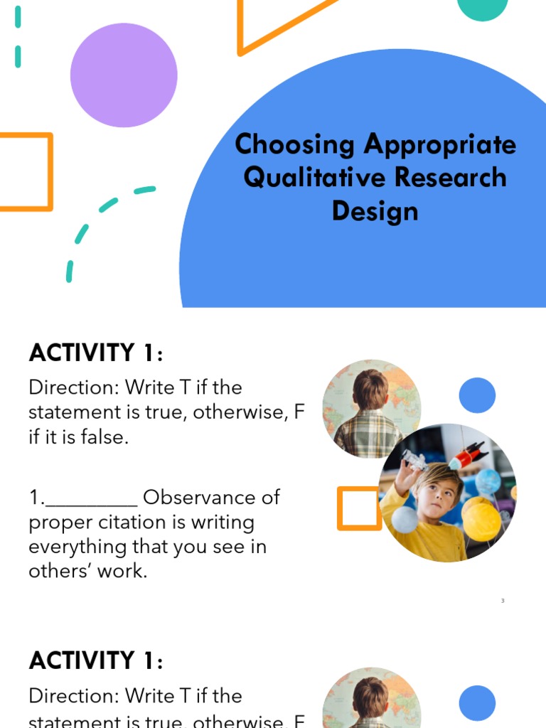 Choosing Appropriate Qualitative Research Design Pdf Ethnography