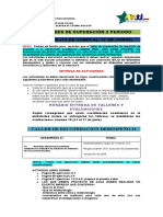 Actividades de Superacion 2 Periodo 9