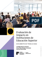 Impacto Instituciones de Educacion Superior PDF