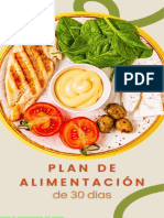 Plan de Alimentación de 30 Días PDF