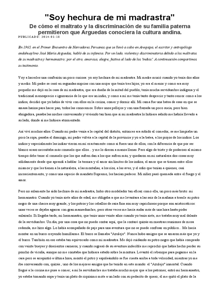 Soy Hechura de Mi Madrastra - 2º AÑO PDF