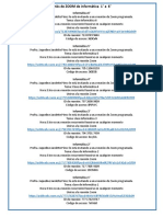 Links de ZOOM de Informática Ciclo 21-22