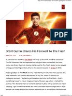 Grant Gustin Shares His Farewell To The Flash PDF