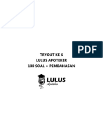 To 6 - 100 Soal + Pembahasan - 3 Juli 2022 PDF