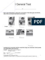Units 1 - 3 General Test: Name - Date