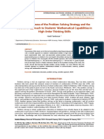 The Effectiveness of The Problem Solving Strategy and The Scientific Approach To Students 5715