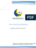 Estados financieros y principios contables