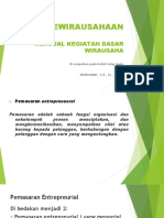 Pertemuan 1 Menjual Kegiatan Dasar Wirausaha