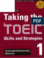 Talking The Toeic Skills and Strategies 1 - Transcript Answer Key PDF