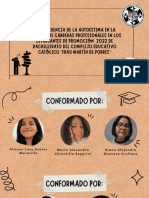 La Incidencia de La Autoestima en La Elección de Carreras Profesionales en Los Estudiantes DE PROMOCIÓN 2022 PDF