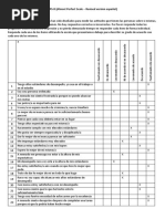 Cuestionario OCI-R para TOC | PDF | Sicología
