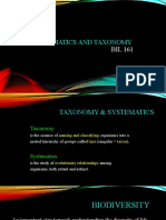 Systematics and Taxonomy