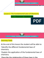 UNIT 3 Lesson 2 Fundamental Laws of Chemistry