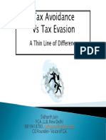 Tax Avoidance Vs Tax Evasion: Understanding the Thin Line