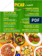 Menu La Cantina General PDF