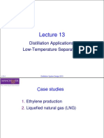 2015 L13 Distillation Applications - Low-Temperature Separations PDF