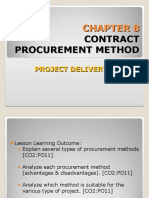 CHAPTER 8 Contract Procurement Method