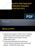 Topic 8c PUBLIC PRIVATE PARTNERSHIP (PPP)