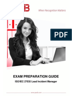 Pecb Iso Iec 27035 Lead Incident Manager Exam Preparation Guide