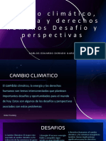 Cambio Climático, Energía y Derechos Humanos Desafío