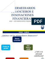 Age429 Tema 2, Intermediarios Financieros e Innovaciones Financieras