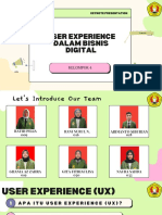 Uxer Experience (Kelompok 4) - Bisnis Digital PDF