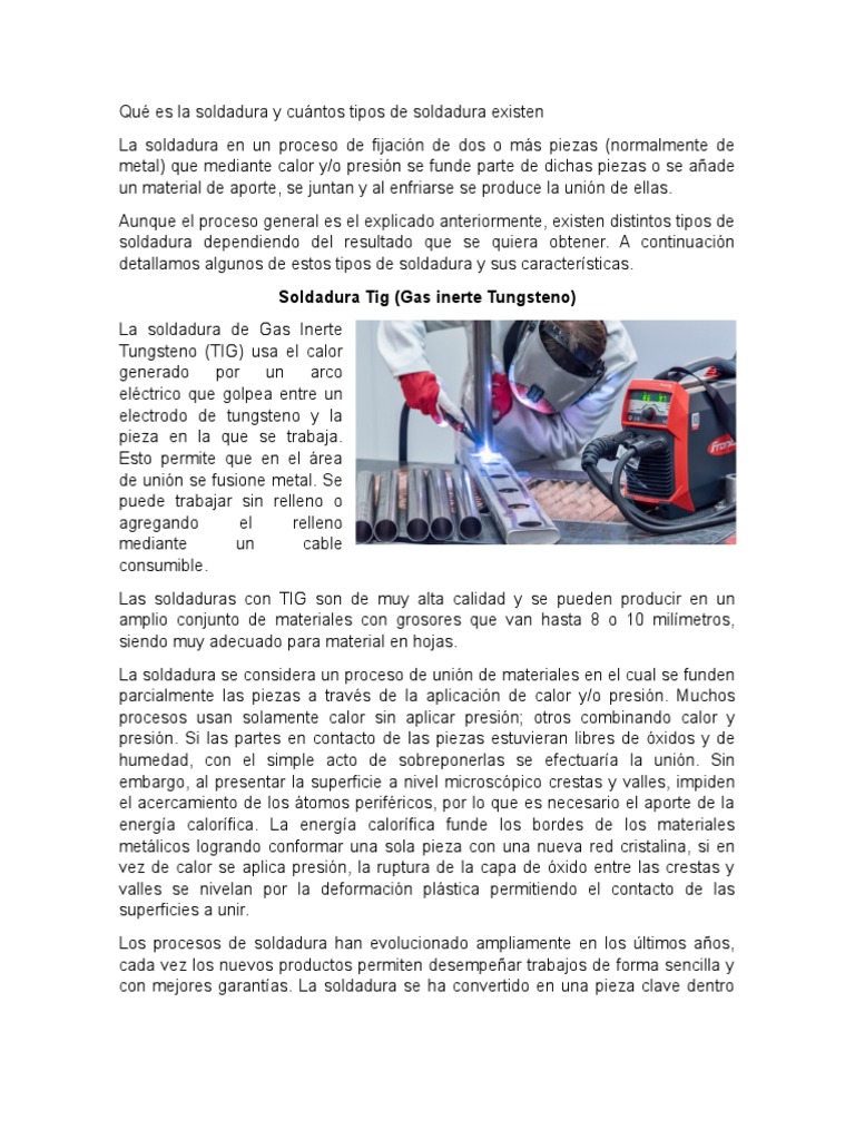 Procesos De Soldadura Pdf Construcción Soldadura