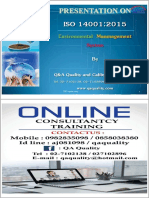 1. ISO 14001 2015 เอกสารอบรม PDF