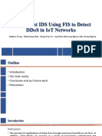 An Efficient IDS Using FIS To Detect DDoS in IoT Networks - Slide - Nics