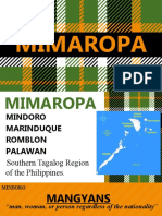 Arts 7 Q2 M1 To M4 Mimaropa and Panay Island