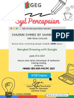 Certificate For Bengkel Drawing With Google