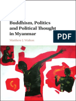 Buddhism Politics and Political Thought in Myanmar by Matthew J Walton Z Liborg PDF