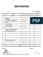 RFQ, Antique House, Panelboard