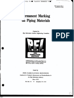 PFI ES-11-1975 (R1990) Permanent Marking On Piping Materials