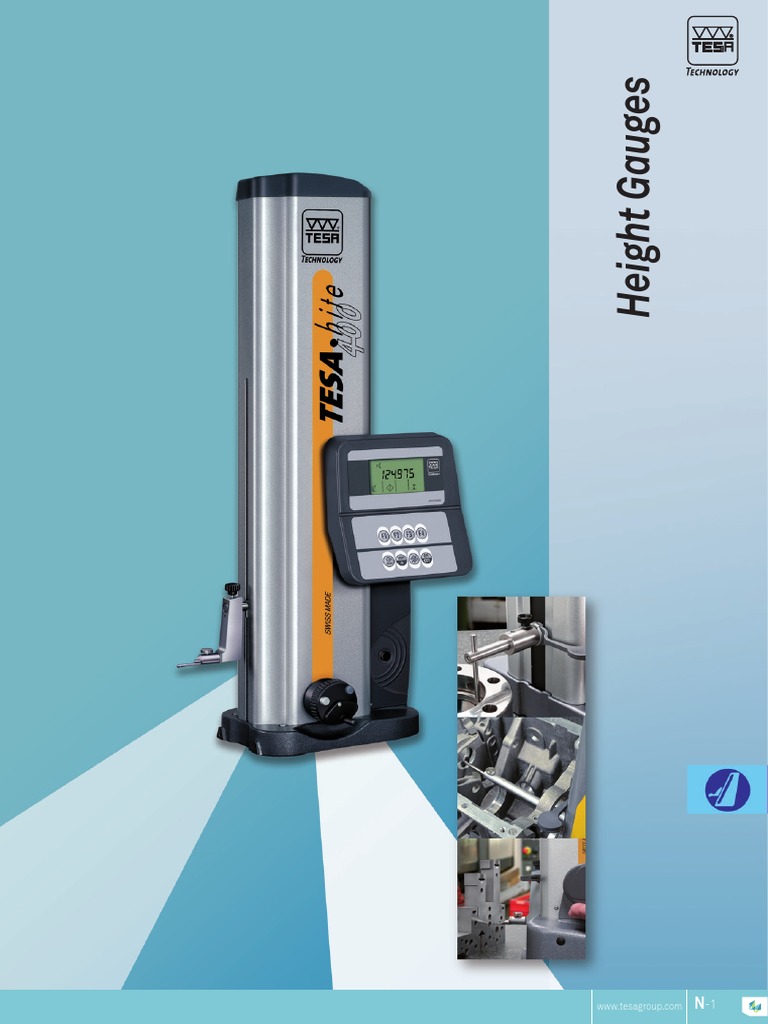 Tesa PDF Calibration Accuracy And Precision