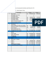 Tabel Excel Tugas Pajak