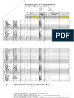 Format Pendataan Bian Desa Sidorejo