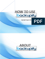 How To Use Backupify