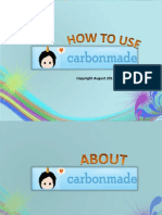 How To Use Carbonmade